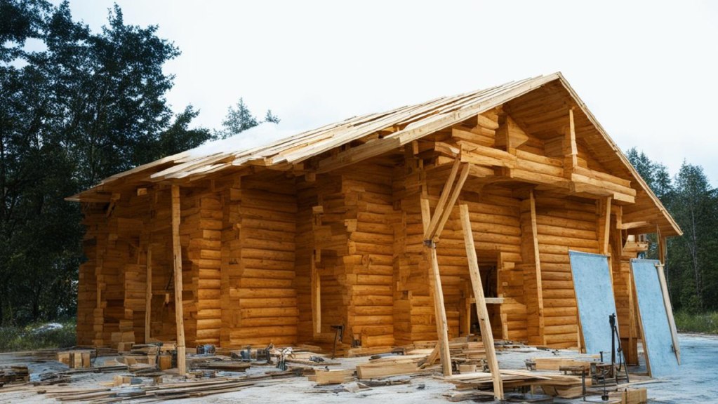 Строительство деревянных домов: преимущества, этапы